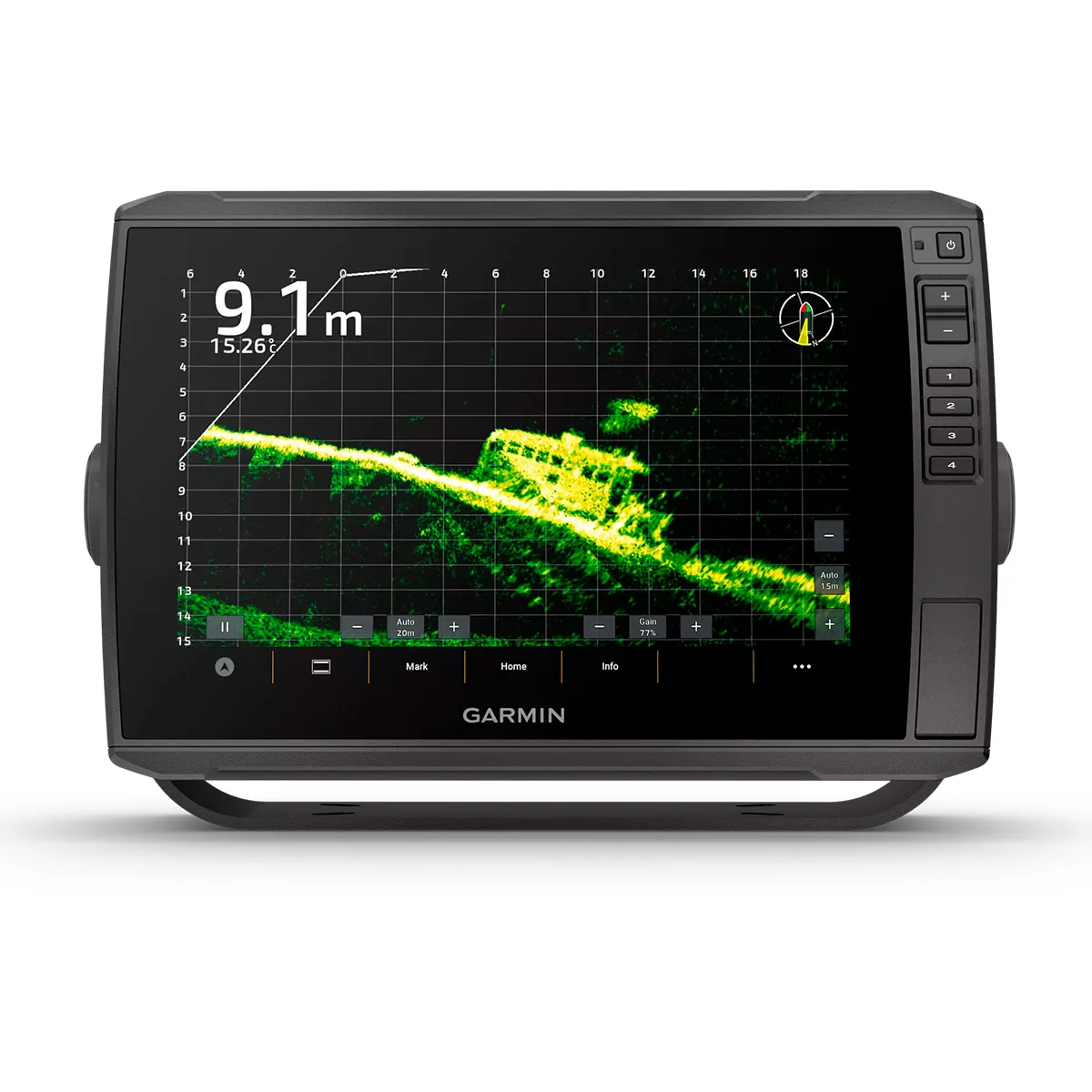 Garmin GPSMAP 1223xsv combo unit