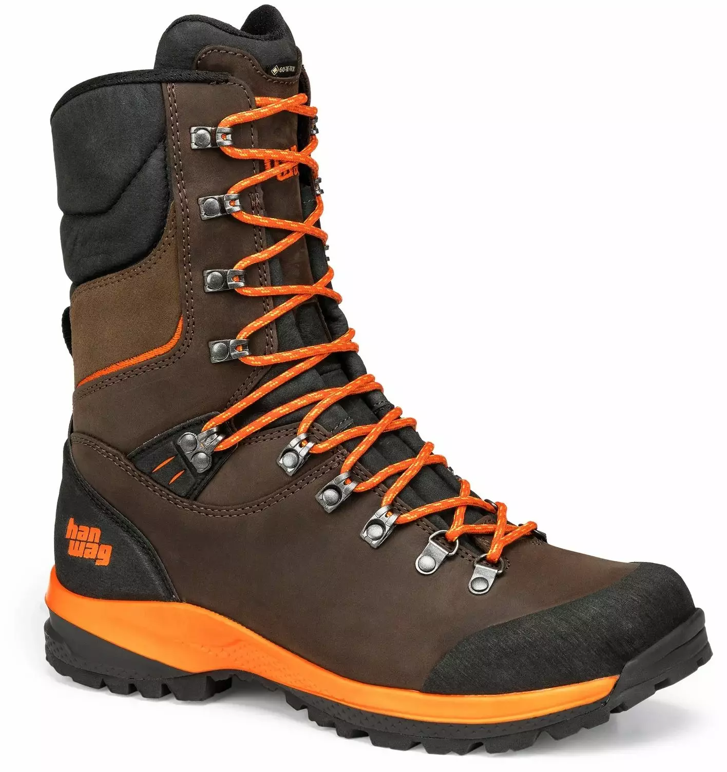 SAGAフォックス Hanwag Kalixfors SF Extra GTX Brown/Orange - Ruoto.com webstore