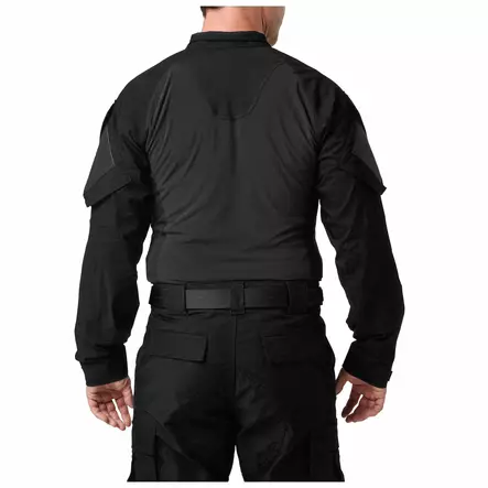 5.11 Flex-Tac TDU Rapid Ls Black - Tactical Shirts - 888579618310 - 2