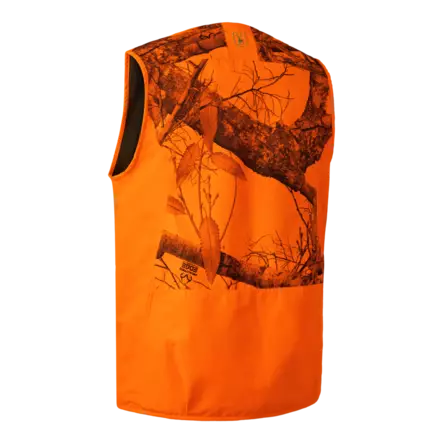 Deerhunter Eagle Waistcoat REALTREE EDGE Safety Orange - Hunting Jackets for Men - 5702827233290 - 2