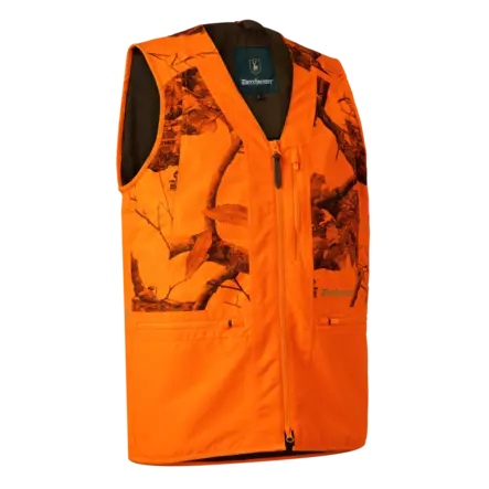Deerhunter Eagle Waistcoat REALTREE EDGE Safety Orange - Hunting Jackets for Men - 5702827233290 - 1