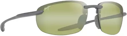 Maui Jim Hookipa Ultra - Metal Matte Green Frame with Maui Green Lens - Plastic Lenses - 603429093990 - 1