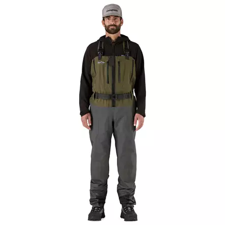 Patagonia Mens Swiftcurrent Expedition Zip-Front Waders Basin Green - Waders - 196924828940 - 2