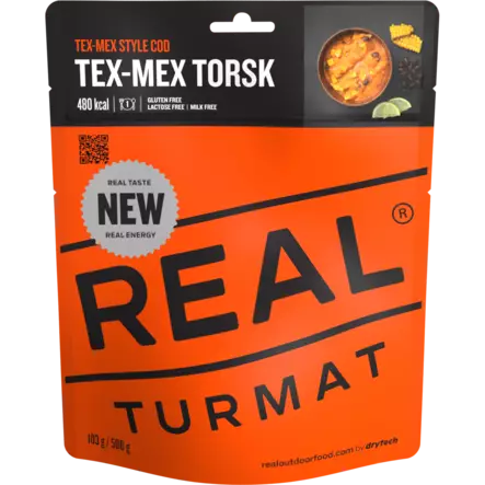 Real Turmat Tex-Mex Cod - Outdoor Meals - 7036480060220 - 2