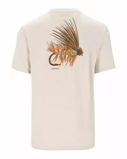 Simms Let It Fly T-Shirt Natural - Men T-Shirts - 694264678800 - 2