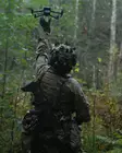 Savotta Helmet camo scrim M05 woodland - Helmets and Helmet Accessories - 6419134206440 - 5