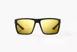 Bajio Stiltsville Black Matte Yellow Mirror Glass - Glass Lenses - 840290928550 - 2
