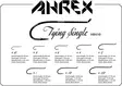 Ahrex HR410 Tying Single - Salmon Fly Hooks - 655043957820 - 2