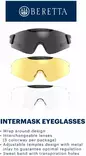 Beretta InterMask Shooting Eyeglasses - Shooting Glasses - 8051832689460 - 3
