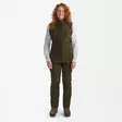 Deerhunter Lady Eagle Fleece Waistcoat Tarmac Green - Hunting Jackets for Women - 5702827225400 - 5
