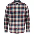 Fjällräven Singi Heavy Flannel M Dark Navy-Maroon - Shirts - 7323451205620 - 1