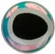 Fly-Dressing Epoxy Eyes 11mm -tarrasilmät - 3D Eyes - 402004000090 - 6