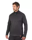 Grundens Grundies Thermal Half Zip Black - Under Layer Shirts - 0840316329200 - 2