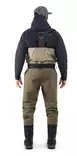 Grundens Men's Boundary Zip Stockingfoot Wader Stone/Otter - Waders - 7332525301090 - 4