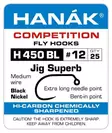 Hanak H450BL Jig Superb - Barbless Hooks - H450BL10 - 2
