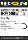 Ikon D120 Barbless Dry Fly - Barbless Hooks - 6430077070110 - 1
