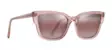 Maui Jim Kou - Translucent Pink Frame with Maui Rose Lens - Glass Lenses - 603429071950 - 1