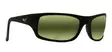 Maui Jim Peahi - Matte Black Frame with HT Lens - Glass Lenses - MM202-040 - 1