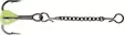 VMC Treble Dropper Chain - Ice Fishing Hooks - 043193140313000 - 1