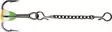 VMC Treble Dropper Chain - Ice Fishing Hooks - 043193140313000 - 2