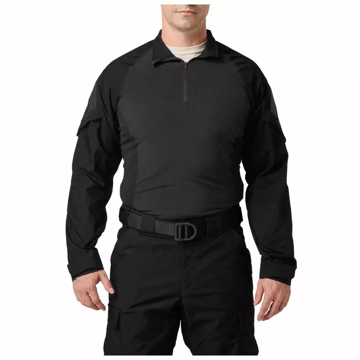 5.11 Flex-Tac TDU Rapid Ls Black - Tactical Shirts - 888579618310 - 1