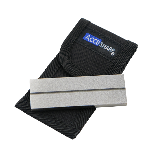 Accusharp Dual-Sided Diamond Pocket Stone - Fileting Knives - 015896000270 - 1