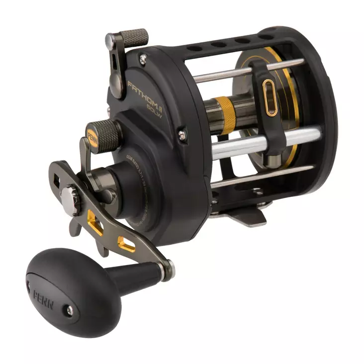 Penn Fathom II 50 Level Wind - Trolling & Big Game Reels - 031324039070 - 1