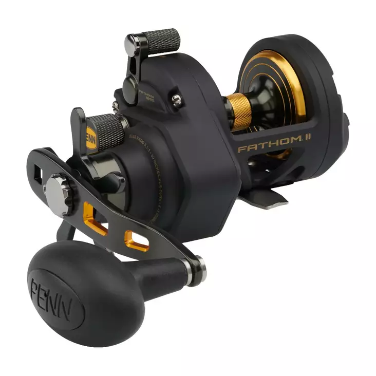 Penn Fathom II 12 Star Drag - Trolling & Big Game Reels - 031324046320 - 1