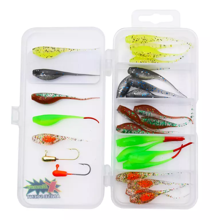 Patriot Ice Micro Assortment 06 - Softbaits for icefishing - 6417512540940 - 1