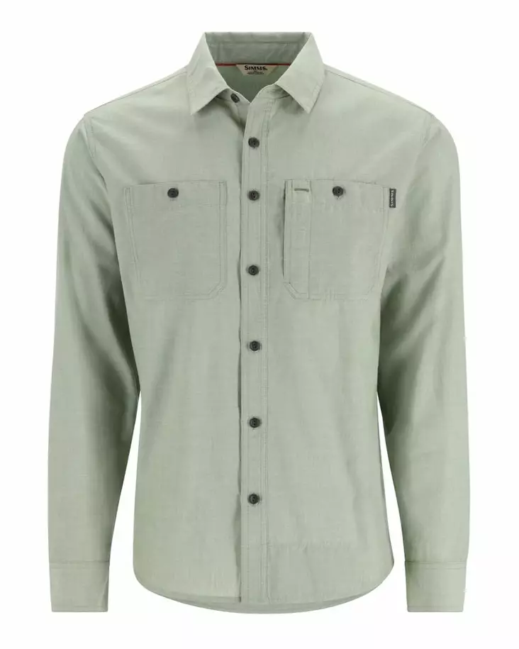 Simms Cutbank Chambray Shirt Field Chambray - Shirts - 694264610060 - 2