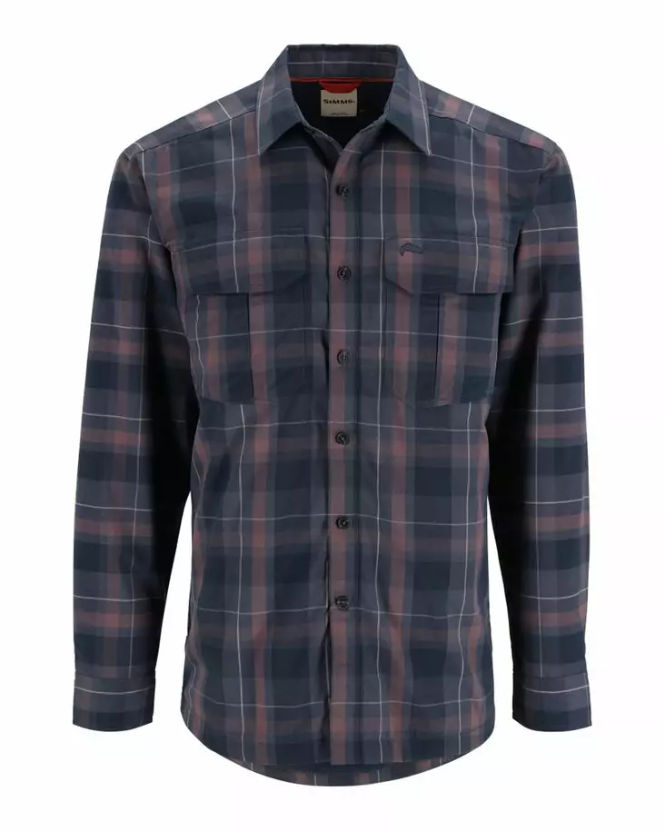 Simms ColdWeather Shirt Selvedge Logan Plaid - Shirts - 694264654590 - 2