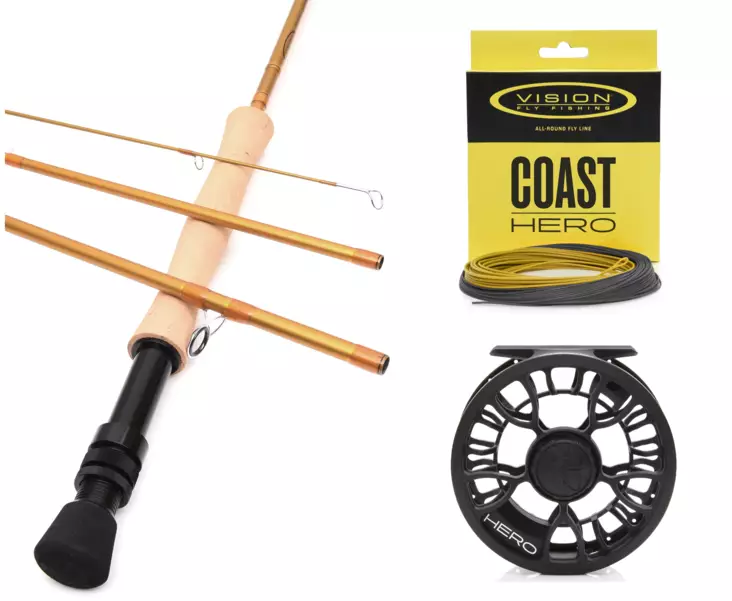 Vision Coast Hero Sea Trout Combo - Vision Fly Rods - RES6417512839990 - 1