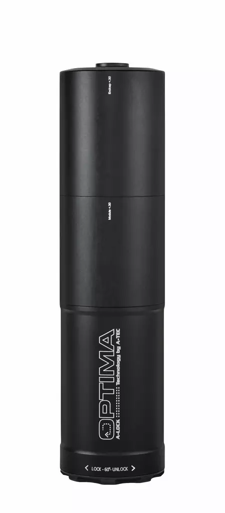 A-Tec Optima 60 .338 A-Lock - Suppressors for Precision Rifles - 62850033860 - 1
