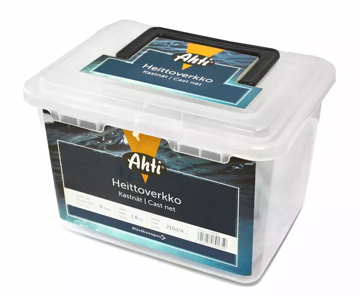 Ahti Heittoverkko 9mm lanka 1,8M säde - Nets - 6418252691350 - 1