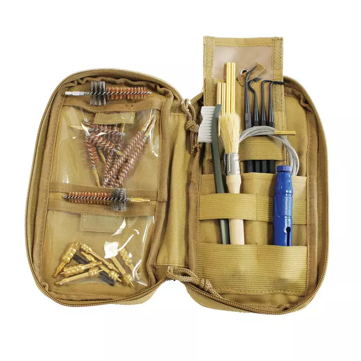 Birchwood Rifle And Handgun Soft-Sided Range Cleanig Kit - Gun Cleaning Kits - 029057416510 - 1