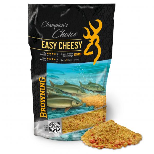 Browning Groundbait Easy Cheesy 1kg - Baits - 4029569397020 - 1