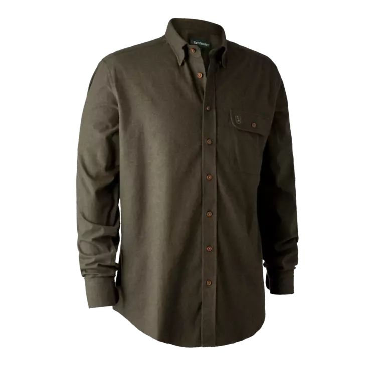 Deerhunter Liam Shirt Tarmac Green - Shirts - 5702827163900 - 1