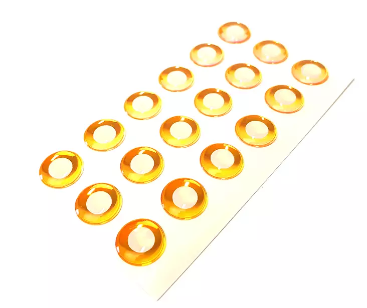 Fly-Dressing Epoxy Eyes 11mm -tarrasilmät - 3D Eyes - 402004000090 - 1