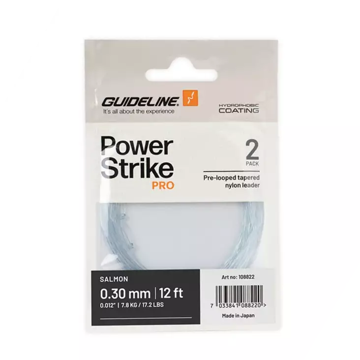 Guideline Power Strike PRO Salmon 12ft - Nylon Leaders - 7033841088220 - 1