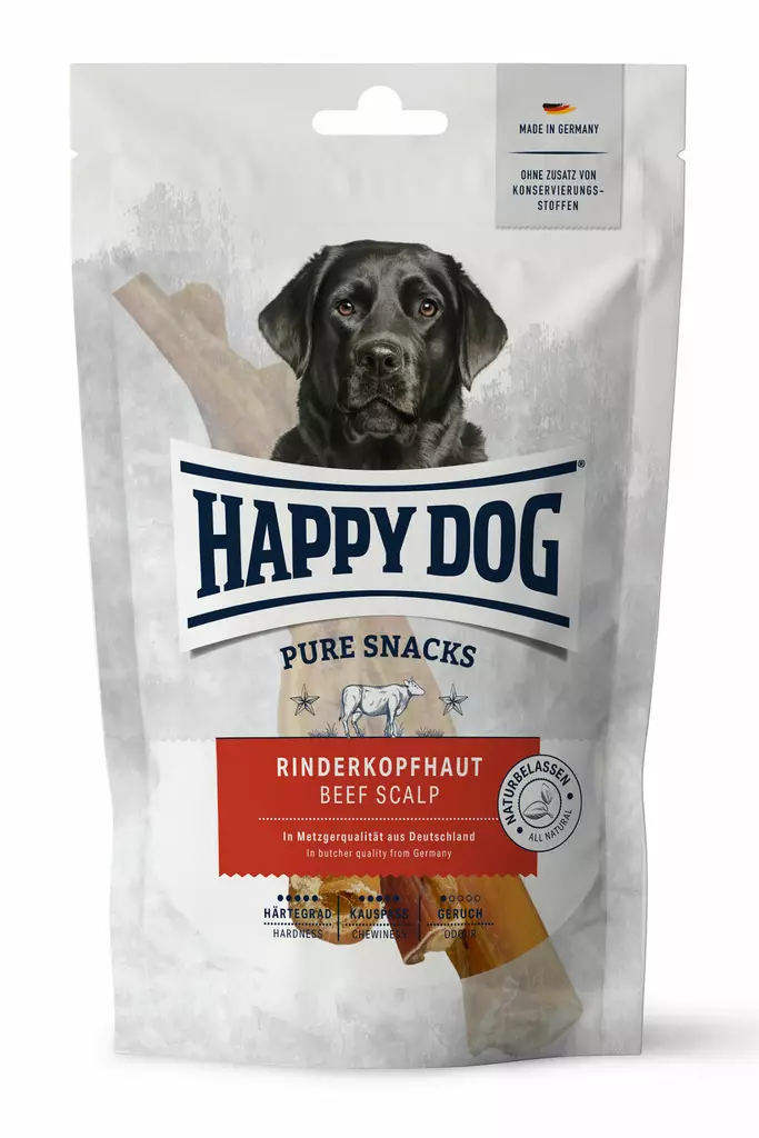 Happy Dog Beef Scalp 250g - Dried animal parts - 60890 - 1