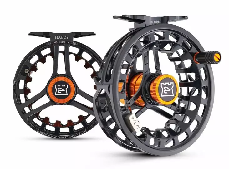 Hardy Ultradisc UDLA Black - Hardy Fly Reels - 043388467430 - 1