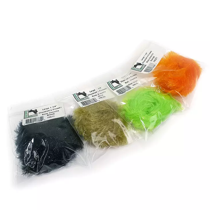 Chocklett's Finesse Body Chenille 1 1/4" - Chenilles - 40300200020 - 1