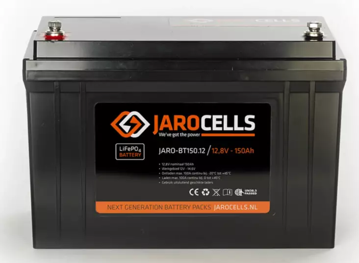 Jarocells Lithium 12v 120Ah - Marine Batteries - 0801202510 - 1