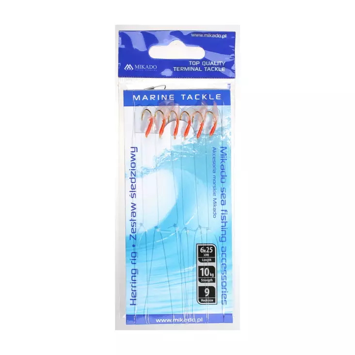 Mikado Herring Rig 6x25cm - Sabiki & Mackerel Rigs - 5900637592570 - 1