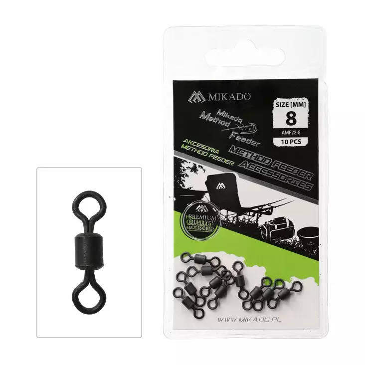 Mikado Method Feeder Swivel #8 - Swivels & Quick Change Links - 5900637058120 - 1