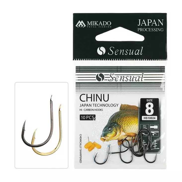 Mikado Sensual Chinu G - Eyed & Spade End Hooks - 5900637613480 - 1