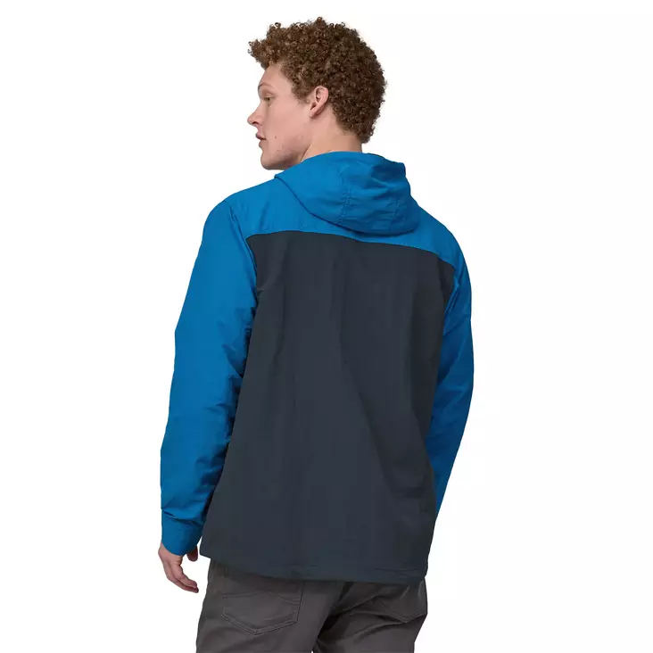 Patagonia Mens Isthmus Anorak Pitch Blue w Endless Blue - Ruoto
