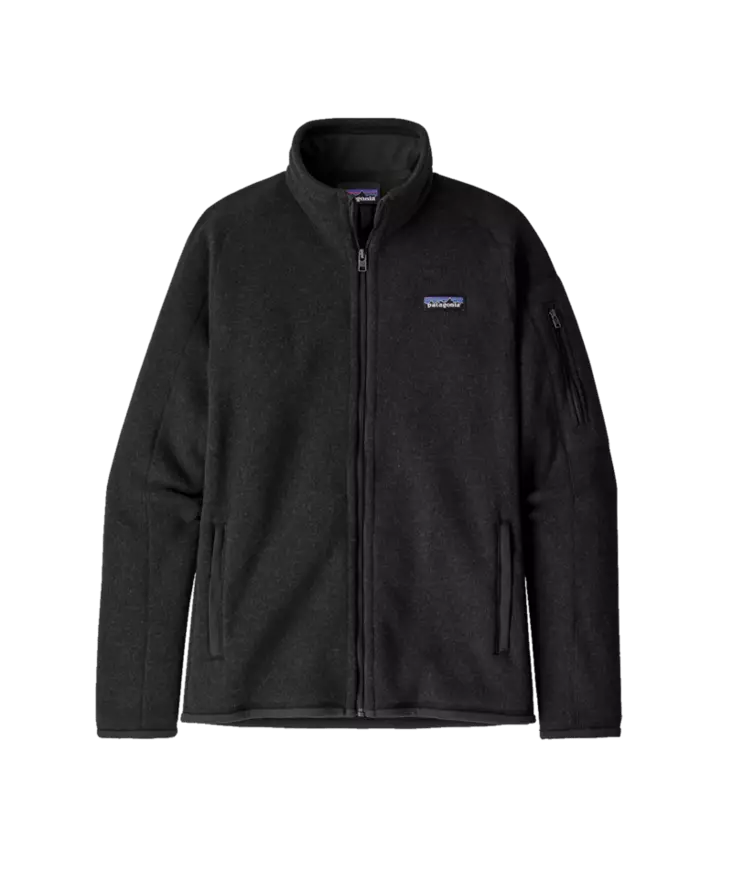 Patagonia W´s Better Sweater Jacket Black - Fleece Shirts - 191743909740 - 1