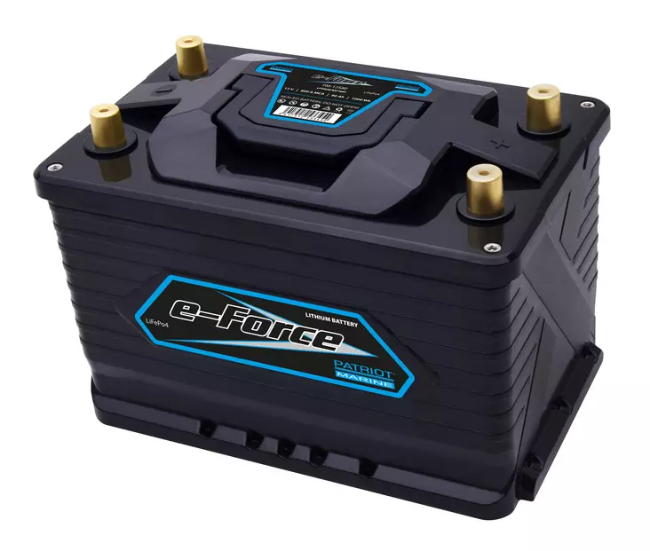 Patriot Marine Lithium E-Force - Marine Batteries - PM-12S80 - 1