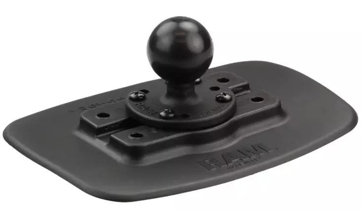 RAM Bond-A-Base Black Adhesive Base with C Ball - RAM Mounts, size C - 793442949340 - 1